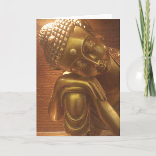 Carte Bouddha couché (Devant)