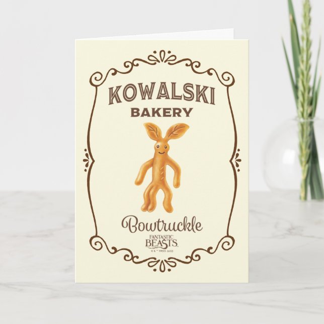 Carte Boulangerie Kowalski - Bowtruckle (Devant)