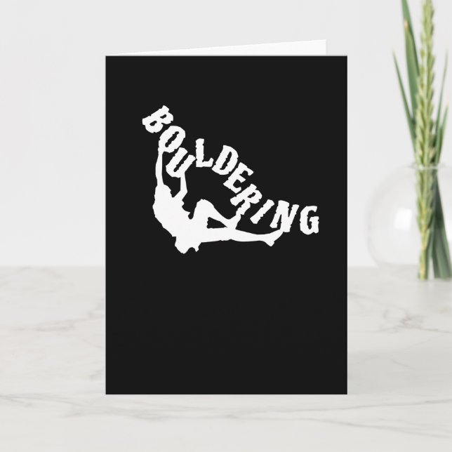 Carte Boulderer Escalade (Devant)