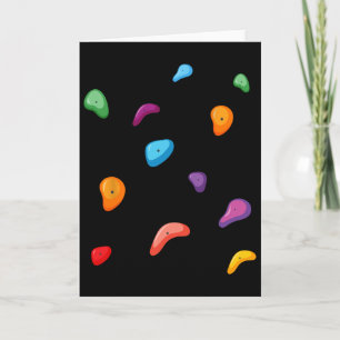 Carte Bouldering - Amoureux d'escalade de roche Climber 