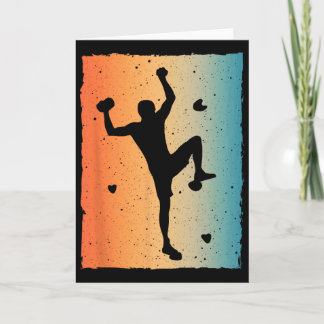 Carte Bouldering Cool Pour Hommes Femmes Enfants Mur De