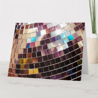 Carte Boule Disco En Miroir