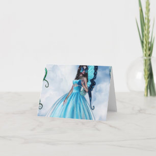 Carte Boule mascarade aux fées