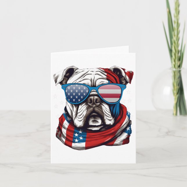 Carte Bouledogue  (Devant)
