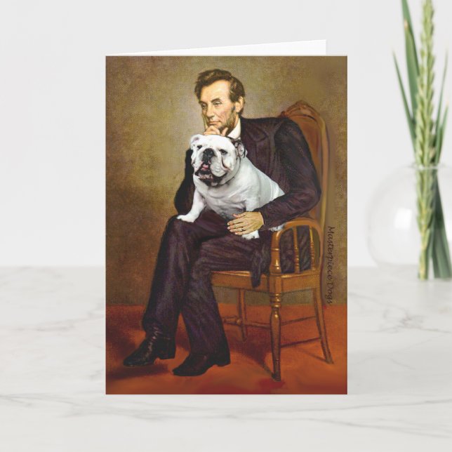 Carte Bouledogue anglais 9 - Lincoln (Devant)