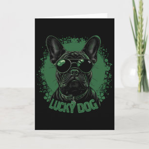 Carte Bouledogue français - Saint-Patrick Saint Paddy
