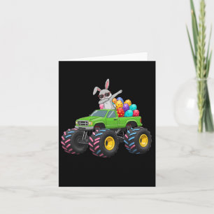 Carte Boulet de Pâques Dabbing Monster Camion Oeufs de P