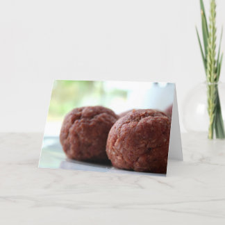 Carte Boulette de viande