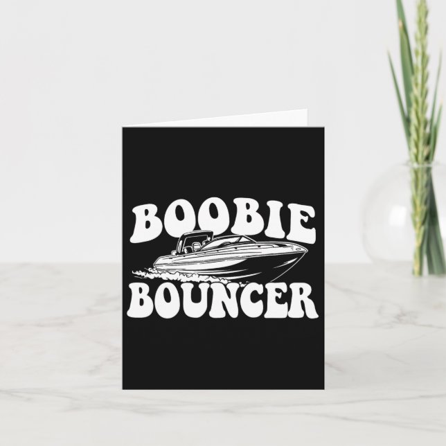 Carte Bouncer - Bateau de plaisance Voilier Motorboat Ca (Devant)