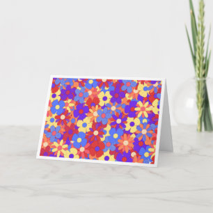 Carte Bouquet bouillonnante