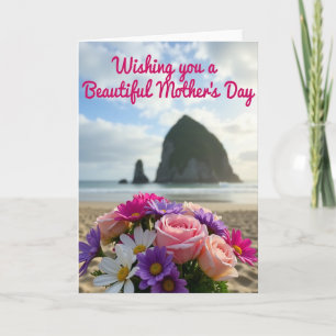 Carte Bouquet de fête des mères Ocean Card