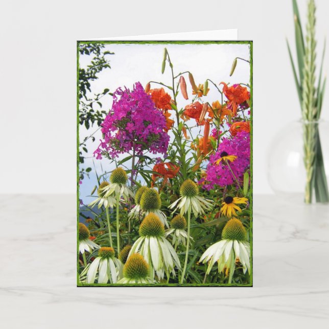 Carte Bouquet de fleur sauvage (Devant)