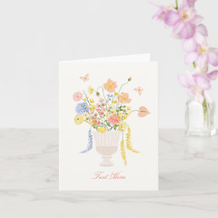 Carte Bouquet de fleurs