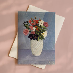 Carte Bouquet de fleurs   Henri Rousseau