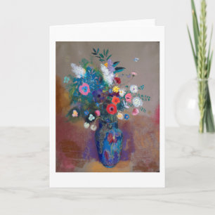 Carte Bouquet de fleurs, Redon