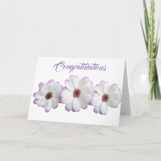 Carte Bouquet de mariage Fleurir Destin romantique Desti (Devant)