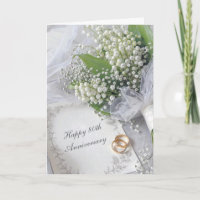 Bouquet de muguet pour le 80e anniversaire 