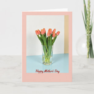 Carte Bouquet Floral Rose