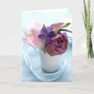 Carte Bouquet mélangé