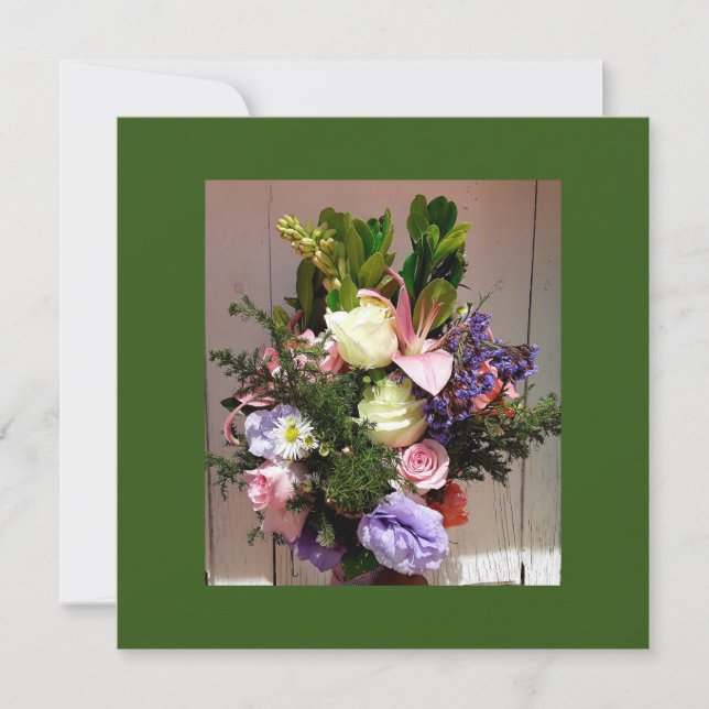 Carte Bouquet mexicain (Devant)