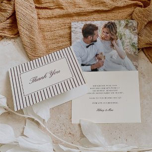 Carte Bourgogne   Photo de mariage remerciements écritur
