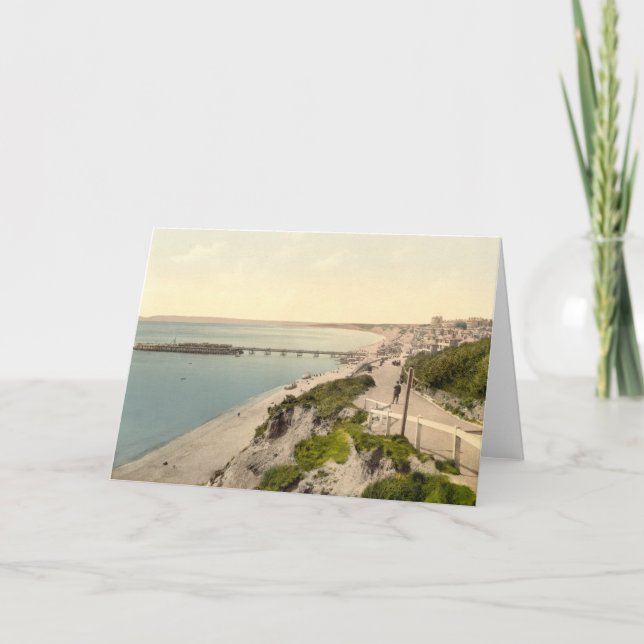 Carte Bournemouth II, Dorset, Angleterre (Devant)