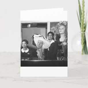 Carte Boutique de Casquettes spécialisés, années 1940