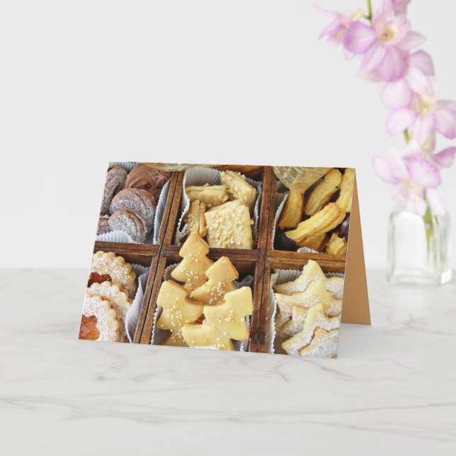 Carte Boutique de cookies (Orchidée)