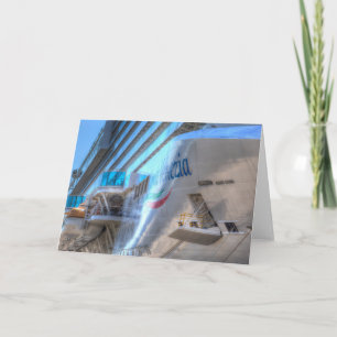 Carte Bow bateau de croisière de luxe