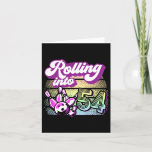Carte Bowling Party Rolling Dans 54 Bowling Anniversaire