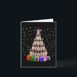 Carte Bowling sapin de Noël Funny Noël Famille jumelée<br><div class="desc">Bowling sapin de Noël Drôle Noël Matching Famille Hommes Femmes</div>
