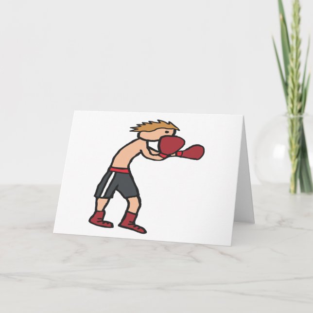 Carte Boxe (Devant)