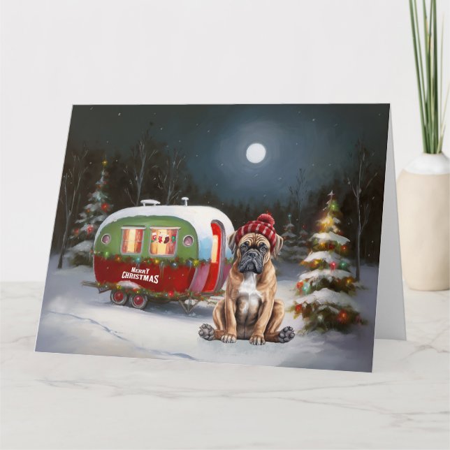 Carte Boxe d'hiver Caravan Christmas Adventure (Devant)