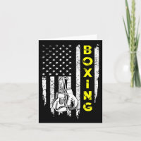 Boxe Drapeau américain 4 juillet Patriotique