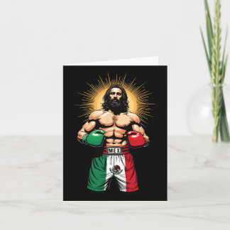 Carte Boxe mexicaine - shorts de boxe Jésus Christ Mex