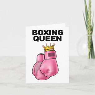 Carte Boxe Queen Femen Boxing Girls Boxer Boxer 1
