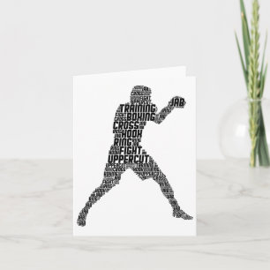 Carte Boxer Boxer Hommes Enfants Garçons Jeunes