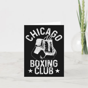 Carte Boxer Chicago Vintage Boxer Club