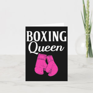 Carte Boxer sport Queen Boxer