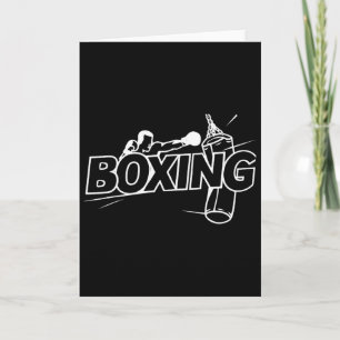 Carte Boxeurs de boxe Boxe pieds-poings Amateur de boxe