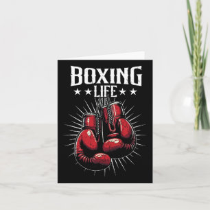 Carte Boxing Life Kickboxer Amateurs Kickboxer Professio
