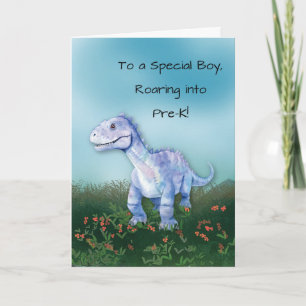 Carte Boy Démarrage Pré-K Dinosaur