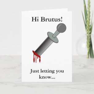Carte BR Greeting Card