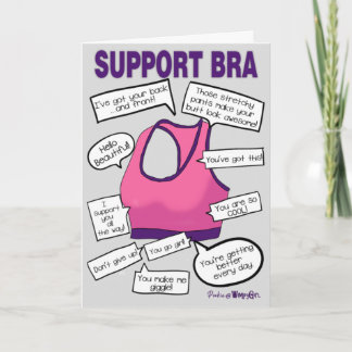 Carte Bra Wimpy Girl Support