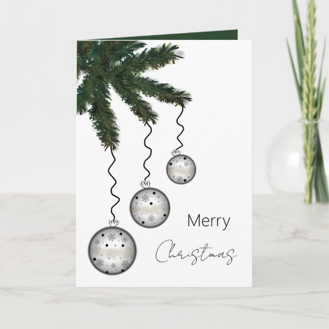 Carte Branch of Christmas Tree (Devant)