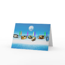 Brave New World Birthday Grey Card