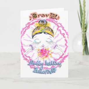 Carte Bravo ! pour Young Ballerinas