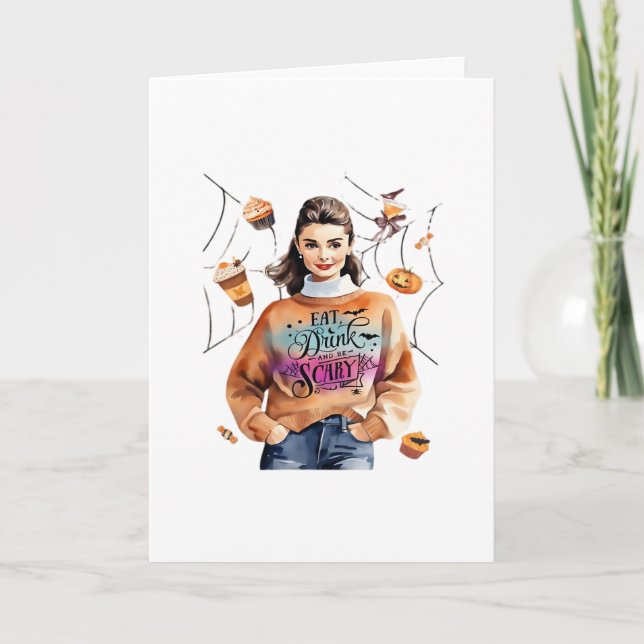 Carte Breakfast At Halloween’s Eat Drink And Be Scary (Devant)