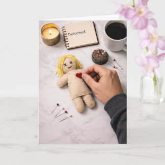 Carte Breaking Up Is Hard To Do Detached Illustration