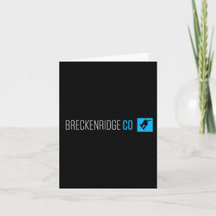 Carte Breckenridge Colorado Snowboard Type